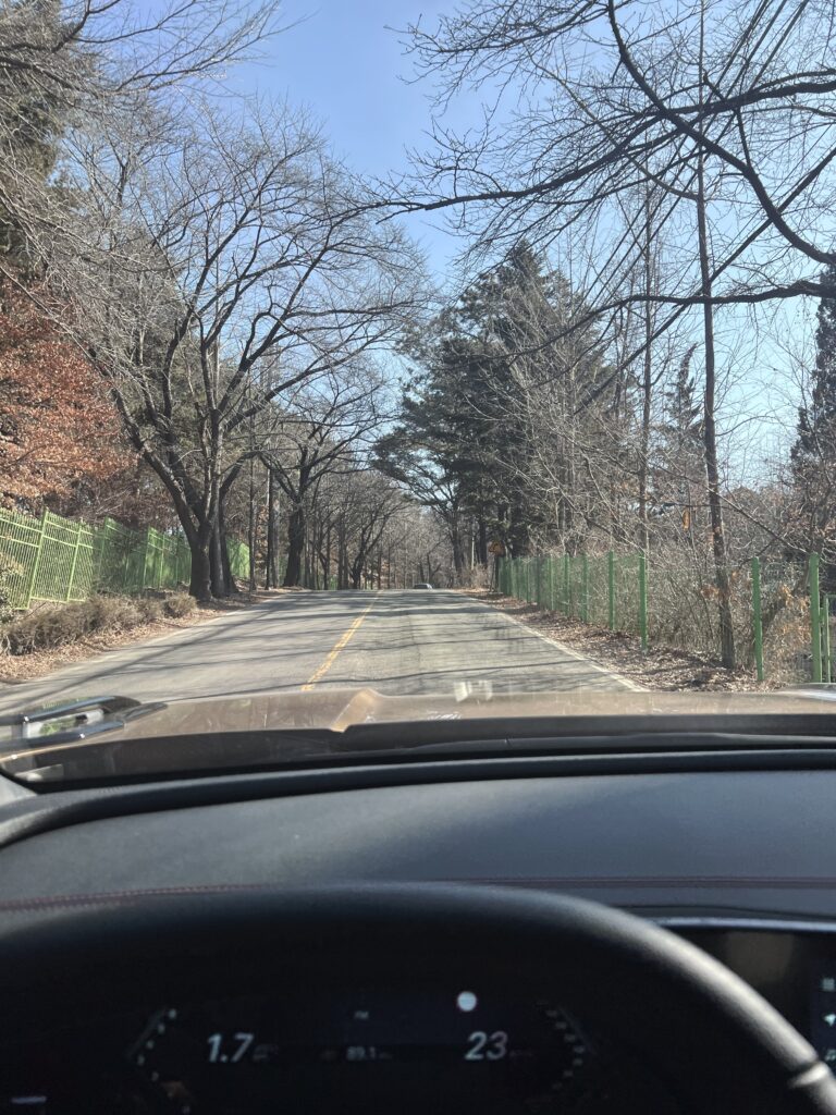 액티언 주행 사진