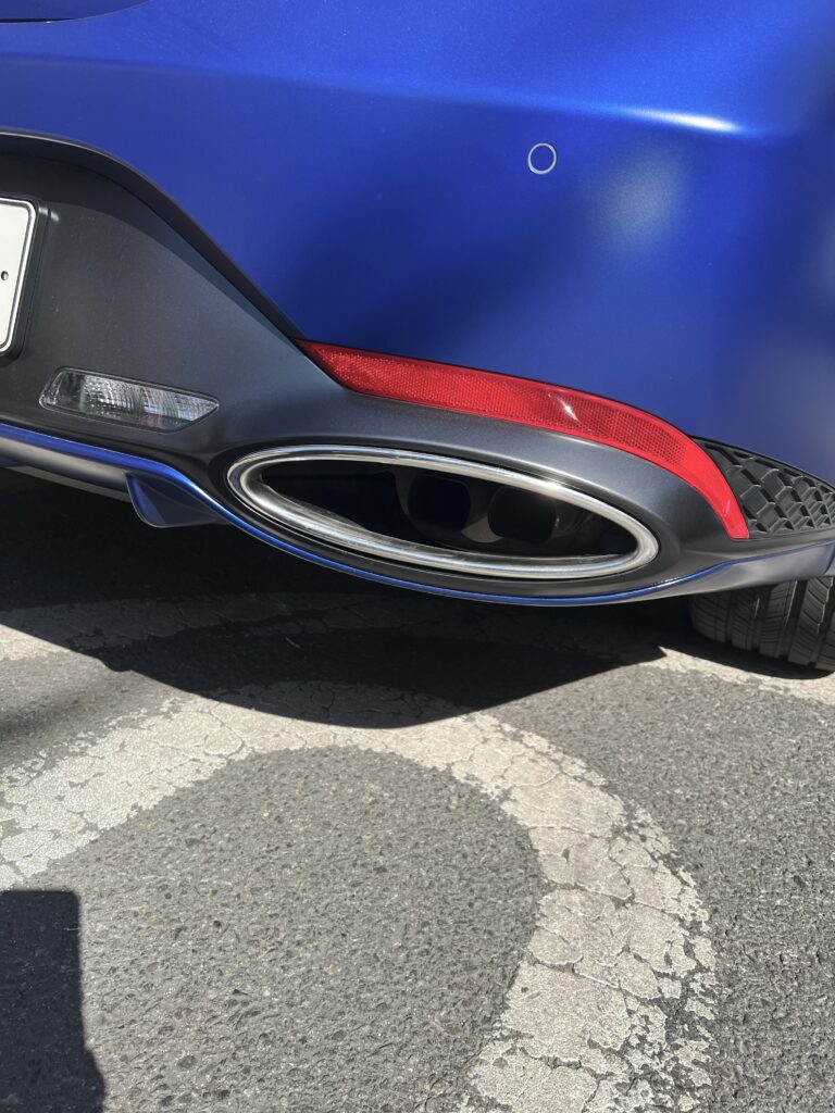 제네시스 G70 가변배기